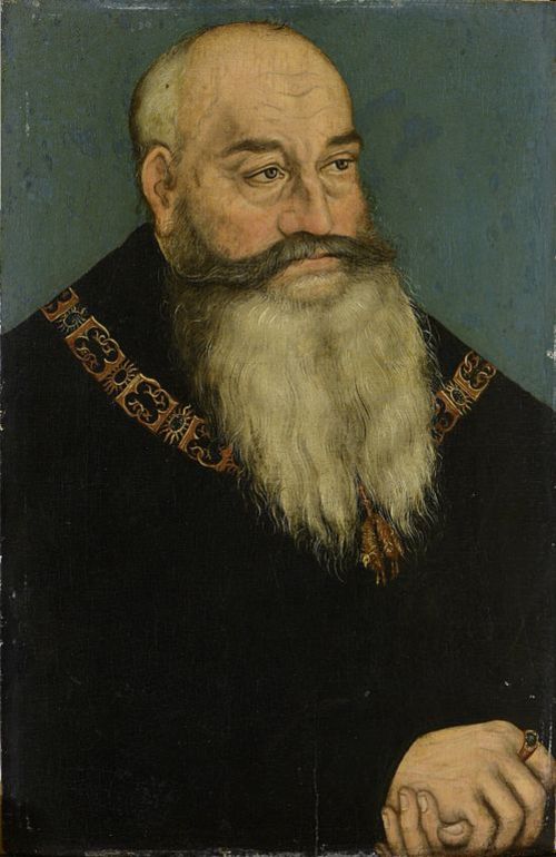 Georg der Bärtige, gemalt von Lucas Cranach d. Ä., Foto: Wikipedia