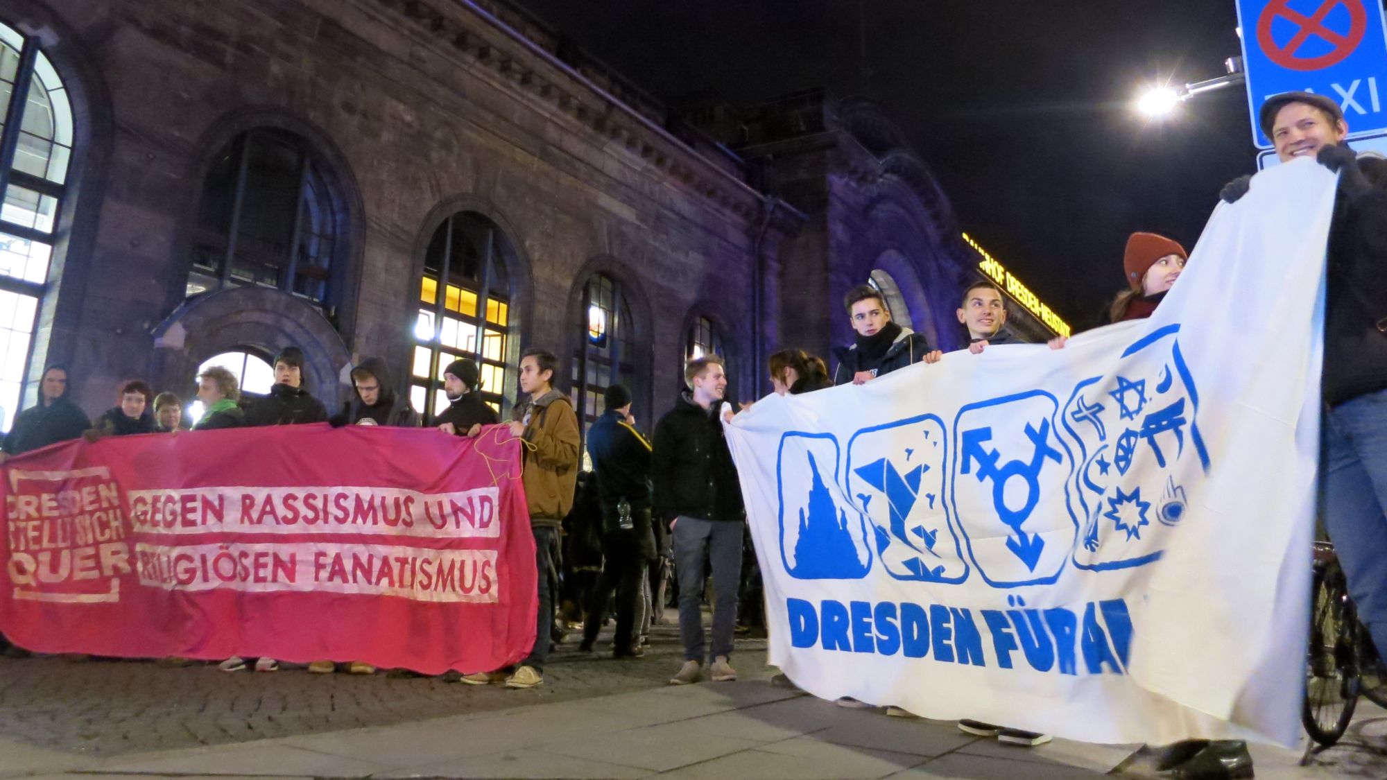 NoPegida-Demo am 15. Dezember