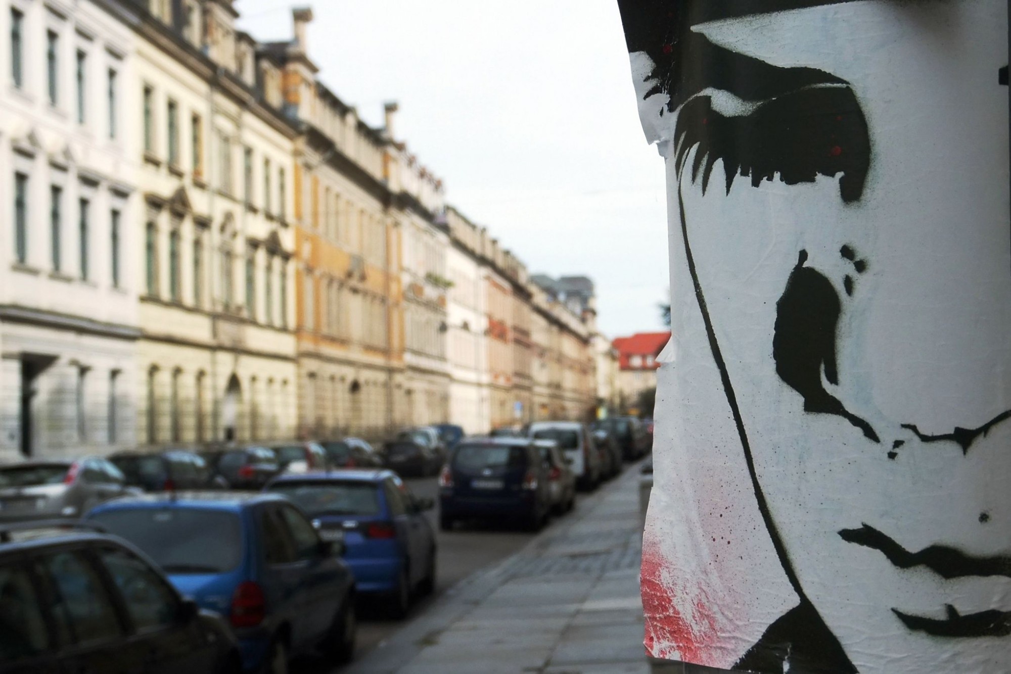 Die Förstereistraße mit Street-Art - Foto: Archiv