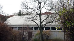 Die alte Turnhalle an der Regenbogenschule