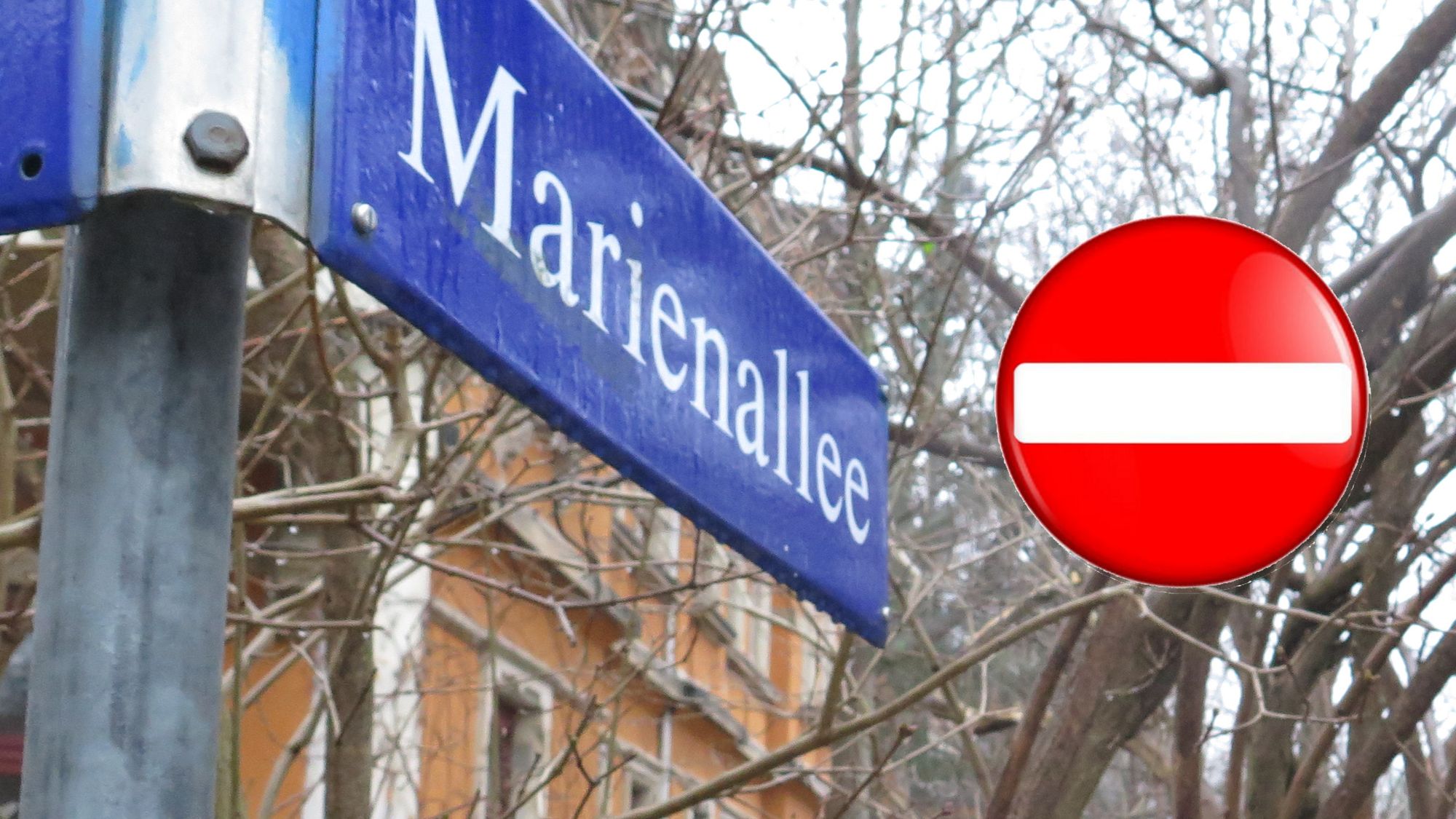 Wird die Marienallee zur Einbahnstraße - der Ortsbeirat Neustadt bittet um Prüfung