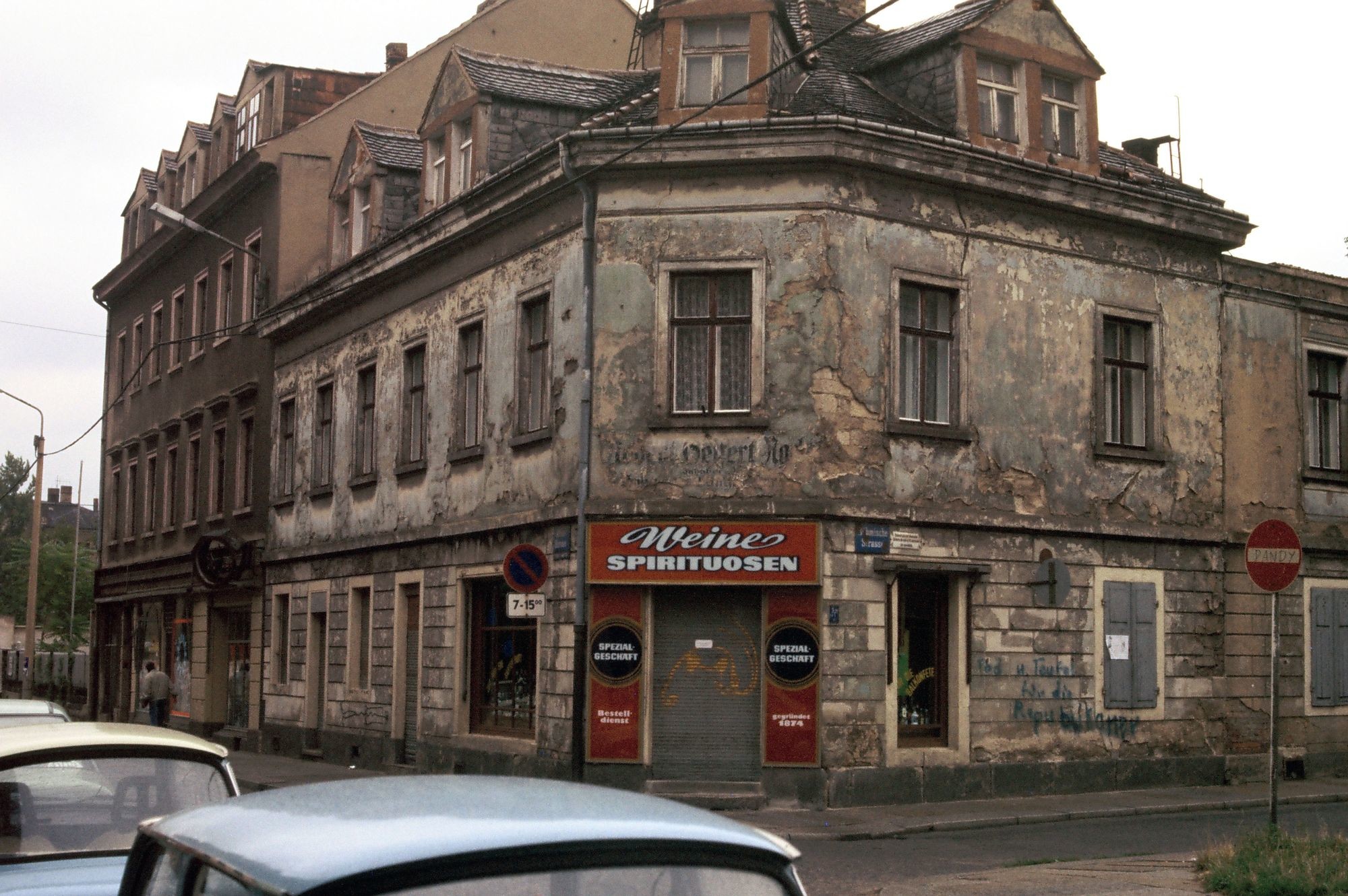 Dresden Neustadt 1990 und 2010
