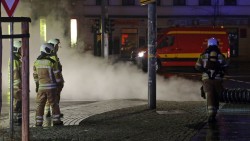 Brand auf der Bautzner Straße - Foto: R. Halkasch