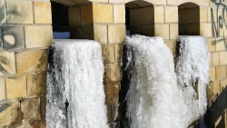 Wasserfall am Wasserwerk Saloppe