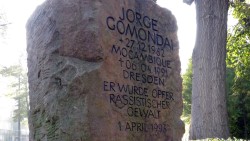 Jorge-Gomondai-Gedenkstein - Foto: Archiv