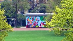 Toilettenhaus auf dem Alaunplatz