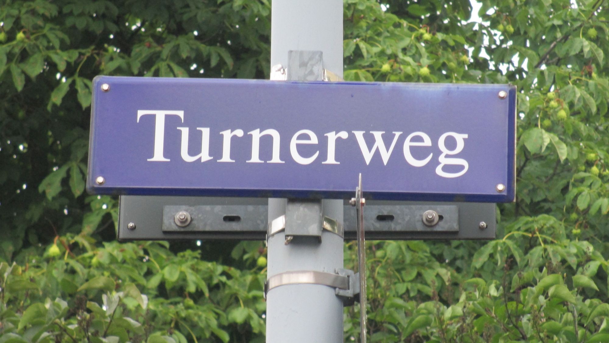 Der Turnerweg, benannt nach dem Turnverrein Dresden Neu- und Altstadt