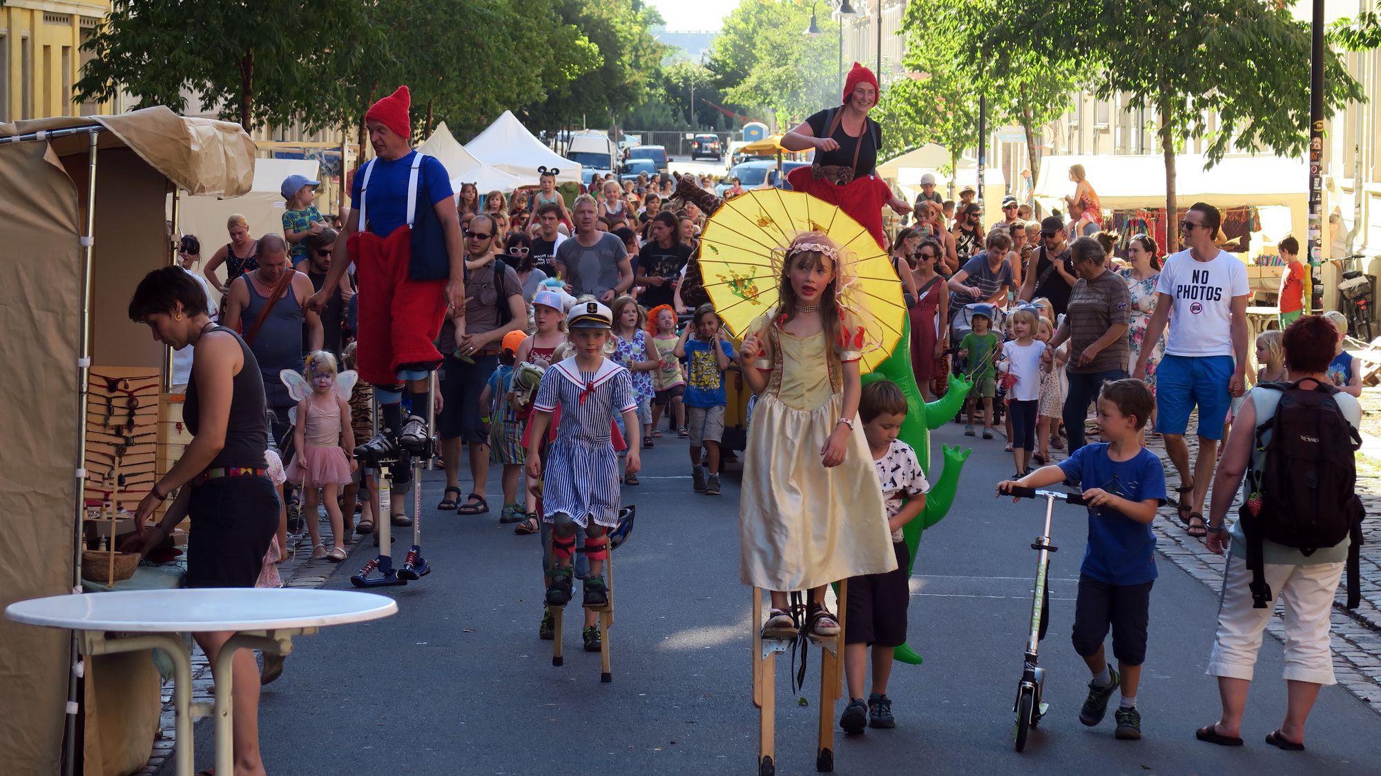 Kinderumzug zum Hechtfest-Start