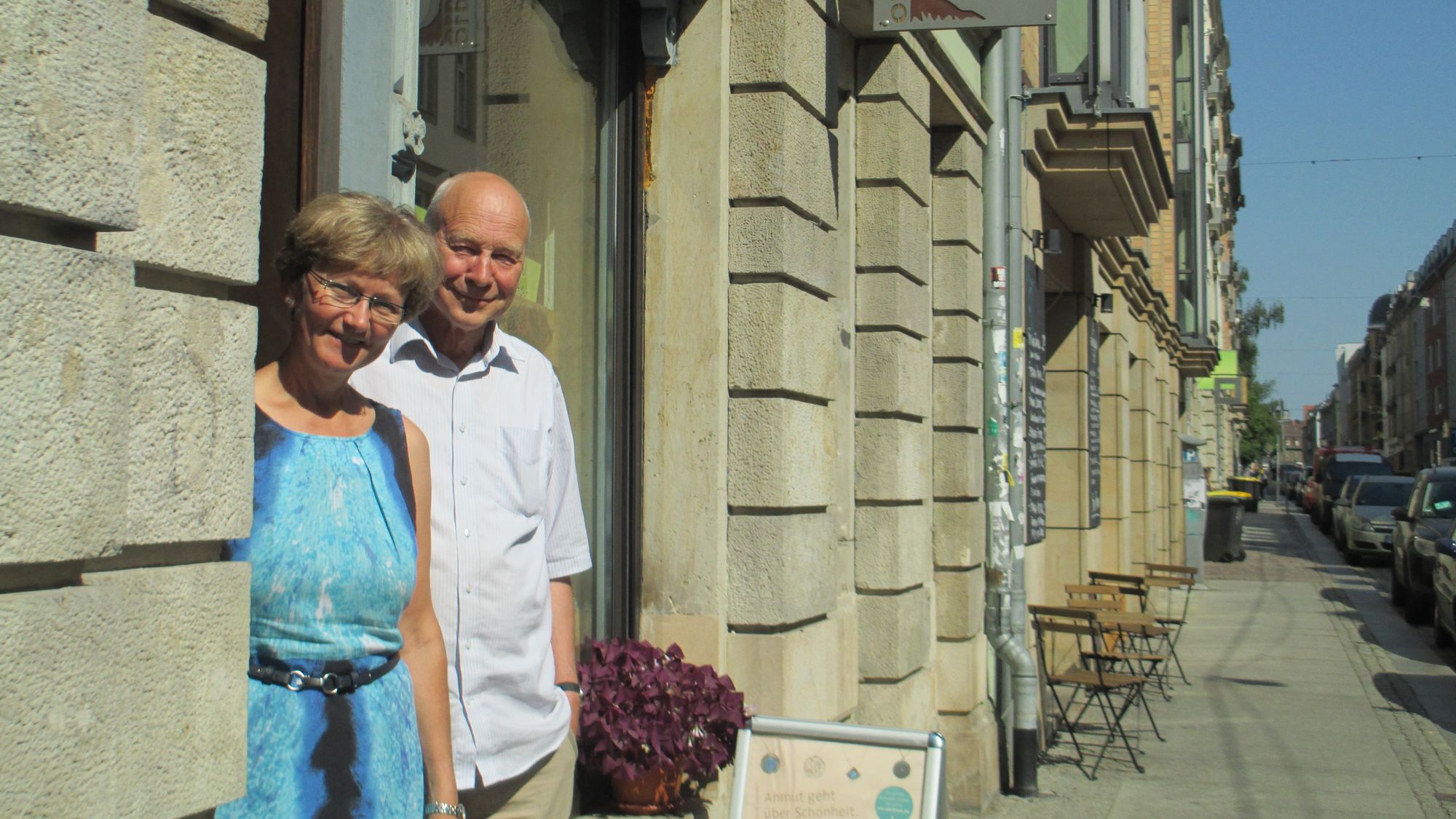 Regina und Andreas Däbritz. "Bei uns gibt es die besten Datteln!"