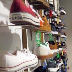 die Sneaker-Wand