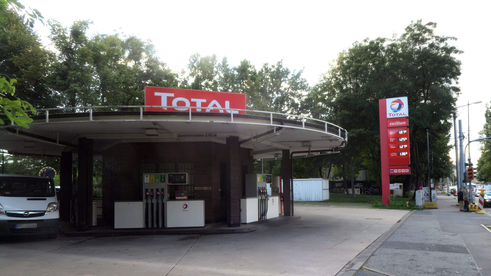 Tankstelle an der Bautzner Straße