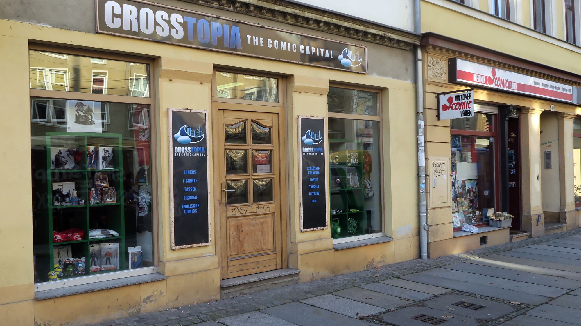 Neu: Crosstopia auf der Bautzner Straße 32