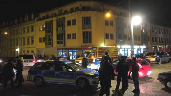 Polizei-Einsatz am Scheunevorplatz