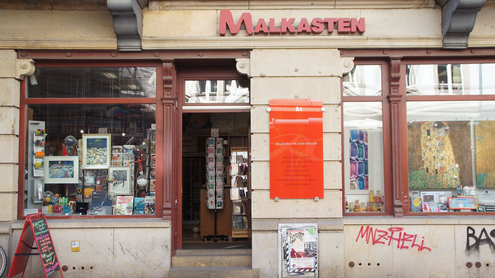 Auf der Louisenstraße ist der Malkasten seit 1993 ansässig