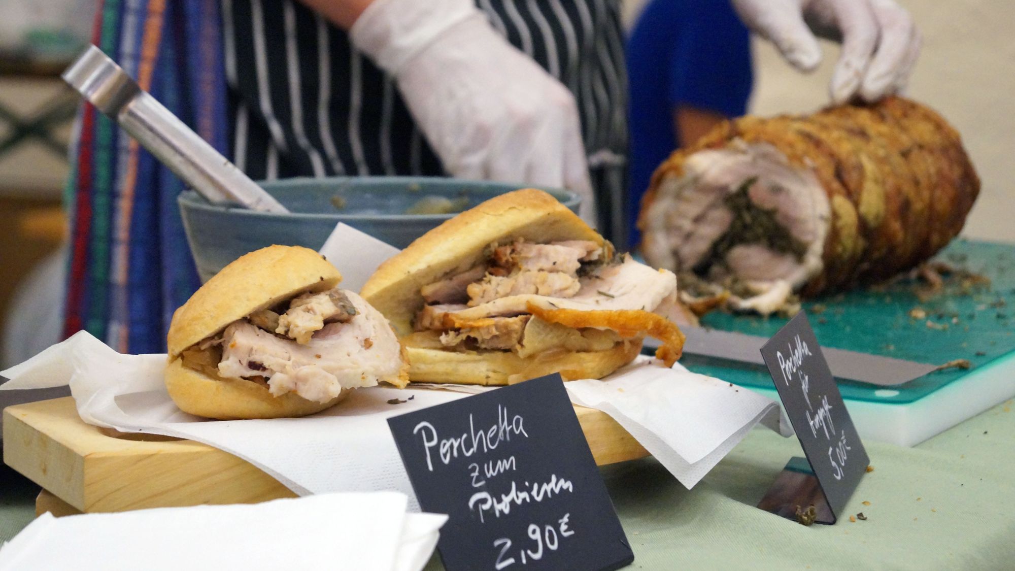 Streetfood in der Markthalle - Foto: PR/Kim Alexandra Nagy