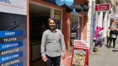 Hat ein Elektronik-Lädchen eröffnet: Rajwinder Singh Goraya