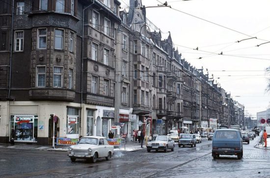 Seit den 1950er Jahren wird geplant. Die Königsbrücker vor rund 25 Jahren. Foto: Archiv - Lothar Lange