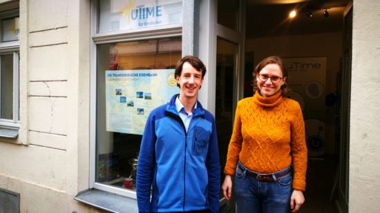 Martin Rosenbusch und Anne-Kathrin Schumann sind "uTime"