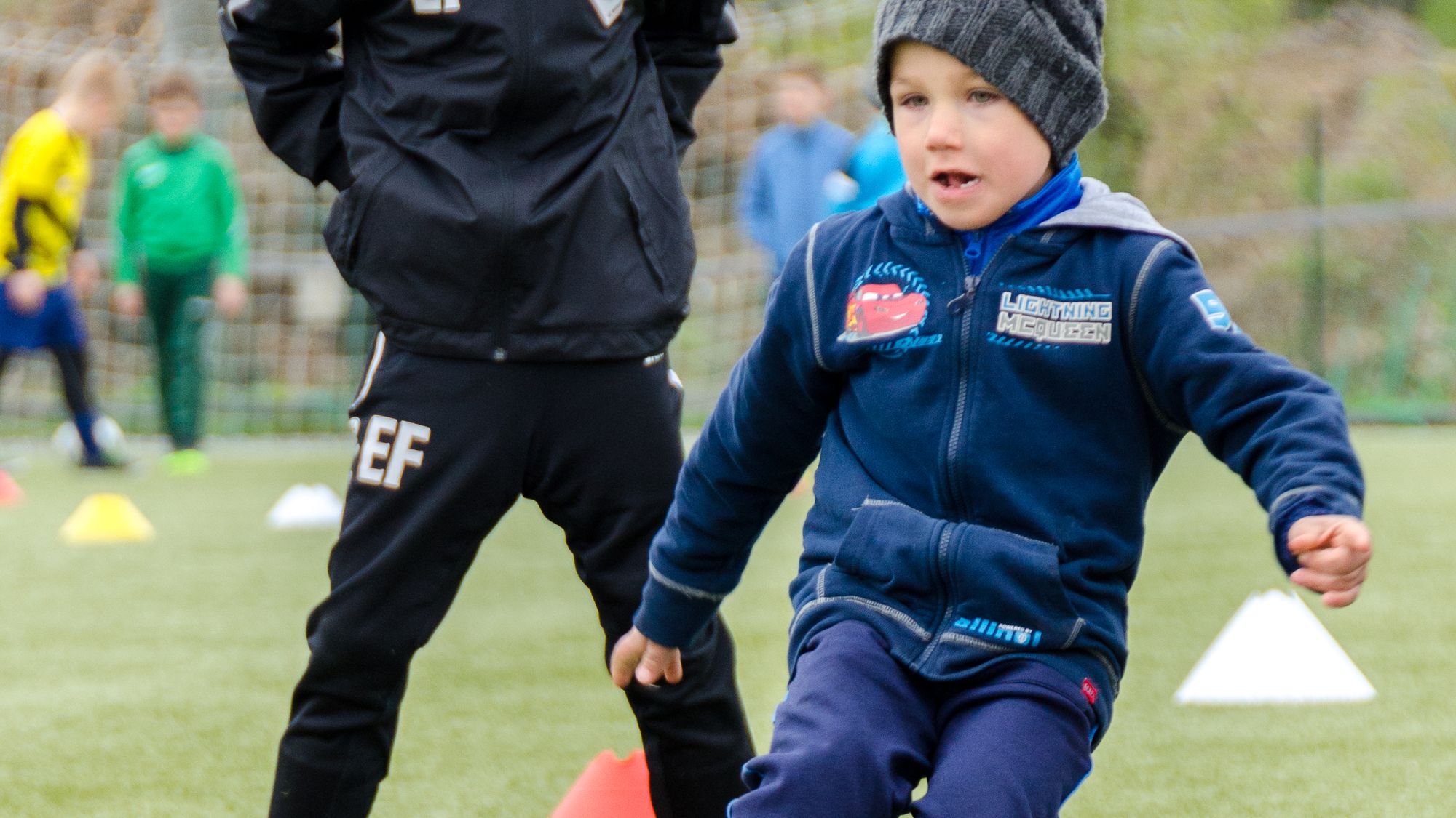 Nachwuchskicker beim Borea-Mini-Camp