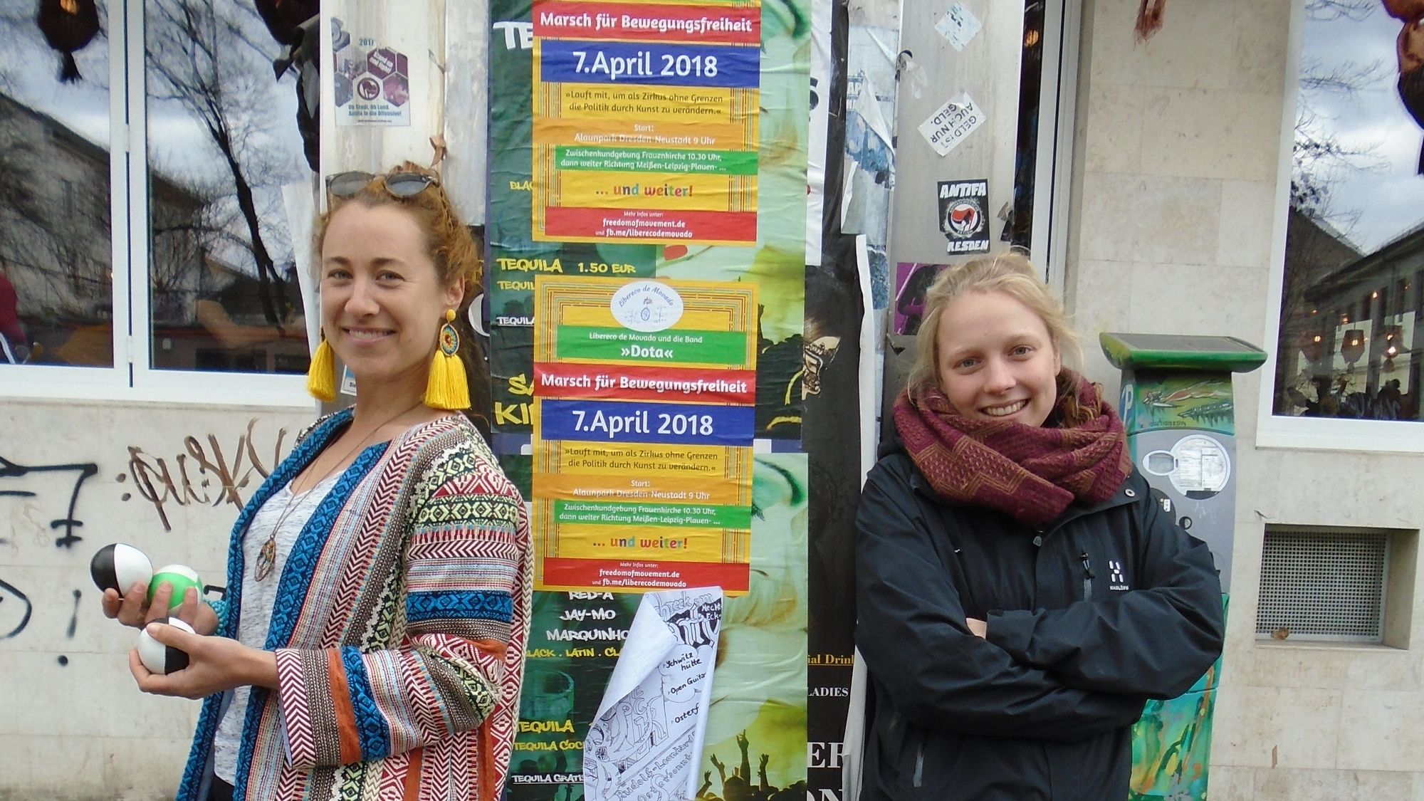 Julia Schlösser und Kristina Reed starten am Sonnabend den "Libereco de Movado"