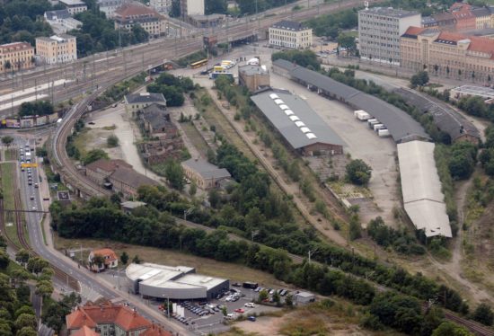 Luftbild vom Gelände - Foto: 2013, Allianz für Dresden, Dietrich Flechtner