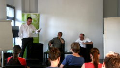 Dr. Gerd Lippold, Dr. Achim Wesjohann und Arne Jungjohann (von links nach rechts)
