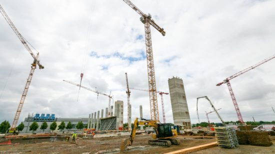 Am 25. Juni war die Grundsteinlegung. Foto: Bosch