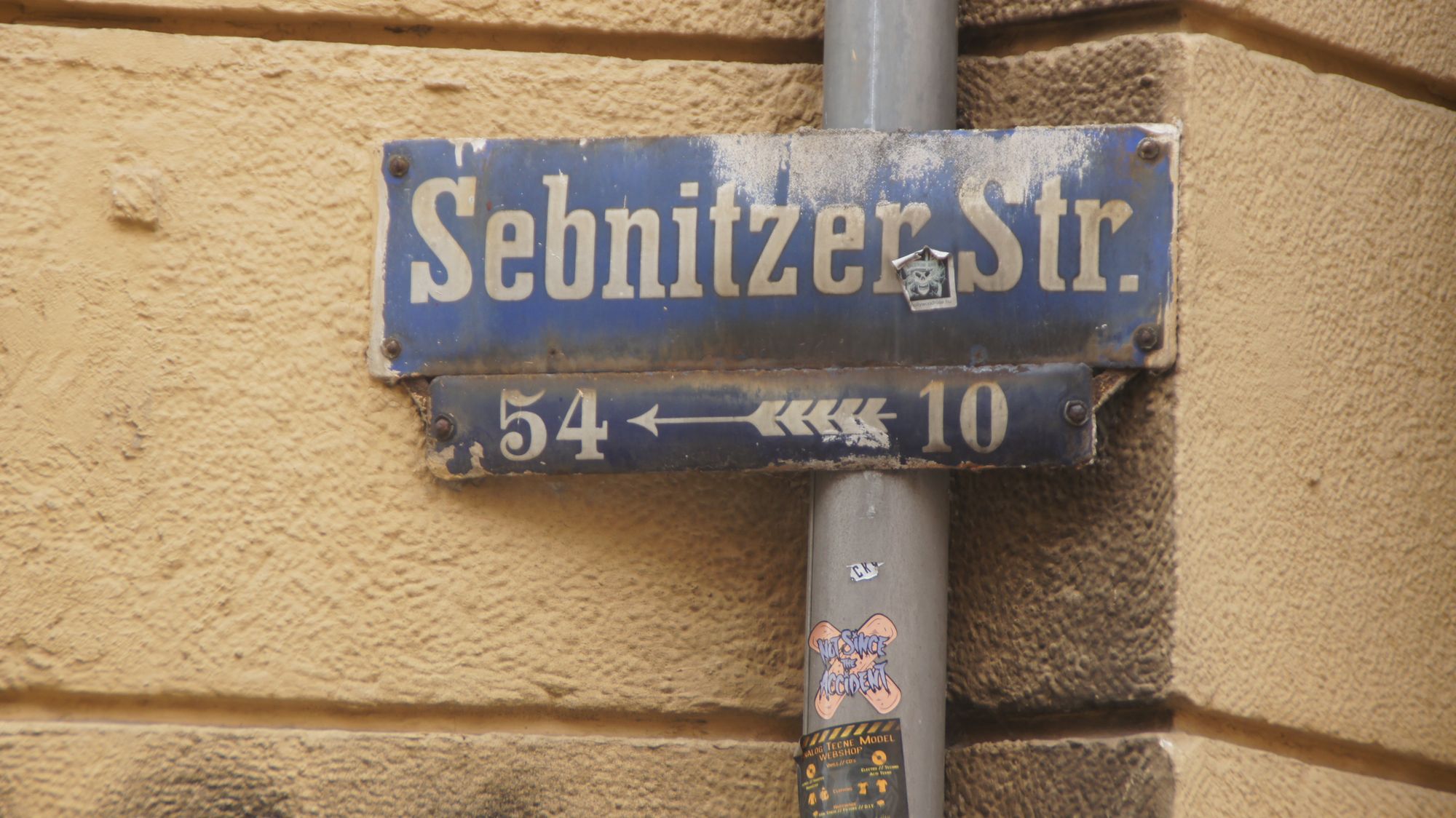 Die Sebnitzer Straße wurde 1883 getauft
