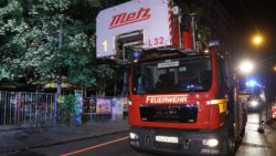 Brand im Louisengarten - Foto: Roland Halkasch