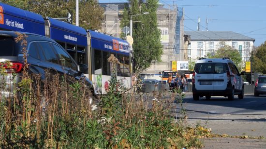 Pläne für die Kreuzung Königsbrücker Straße - Stauffenbergallee