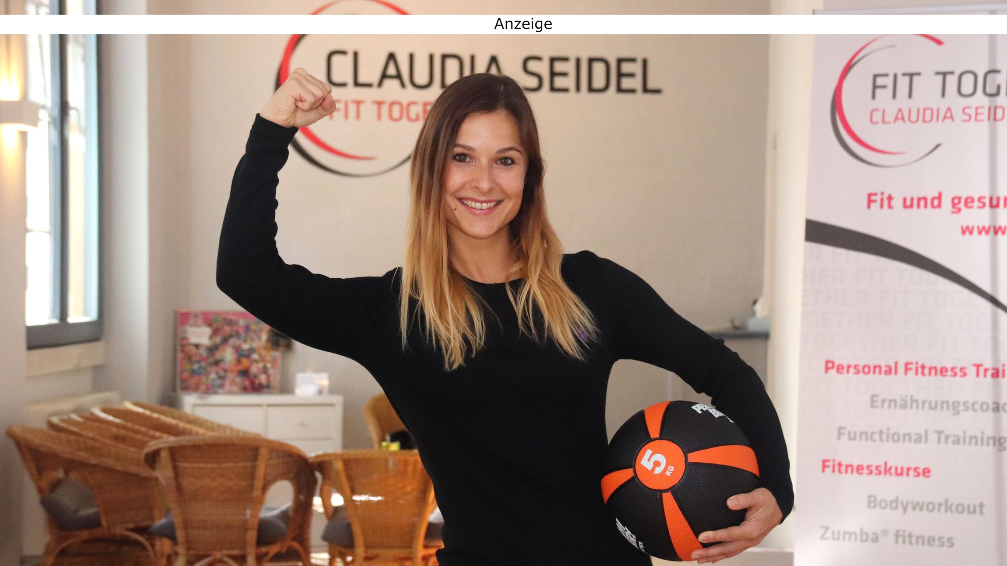 Macht andere fit: Claudia Seidel