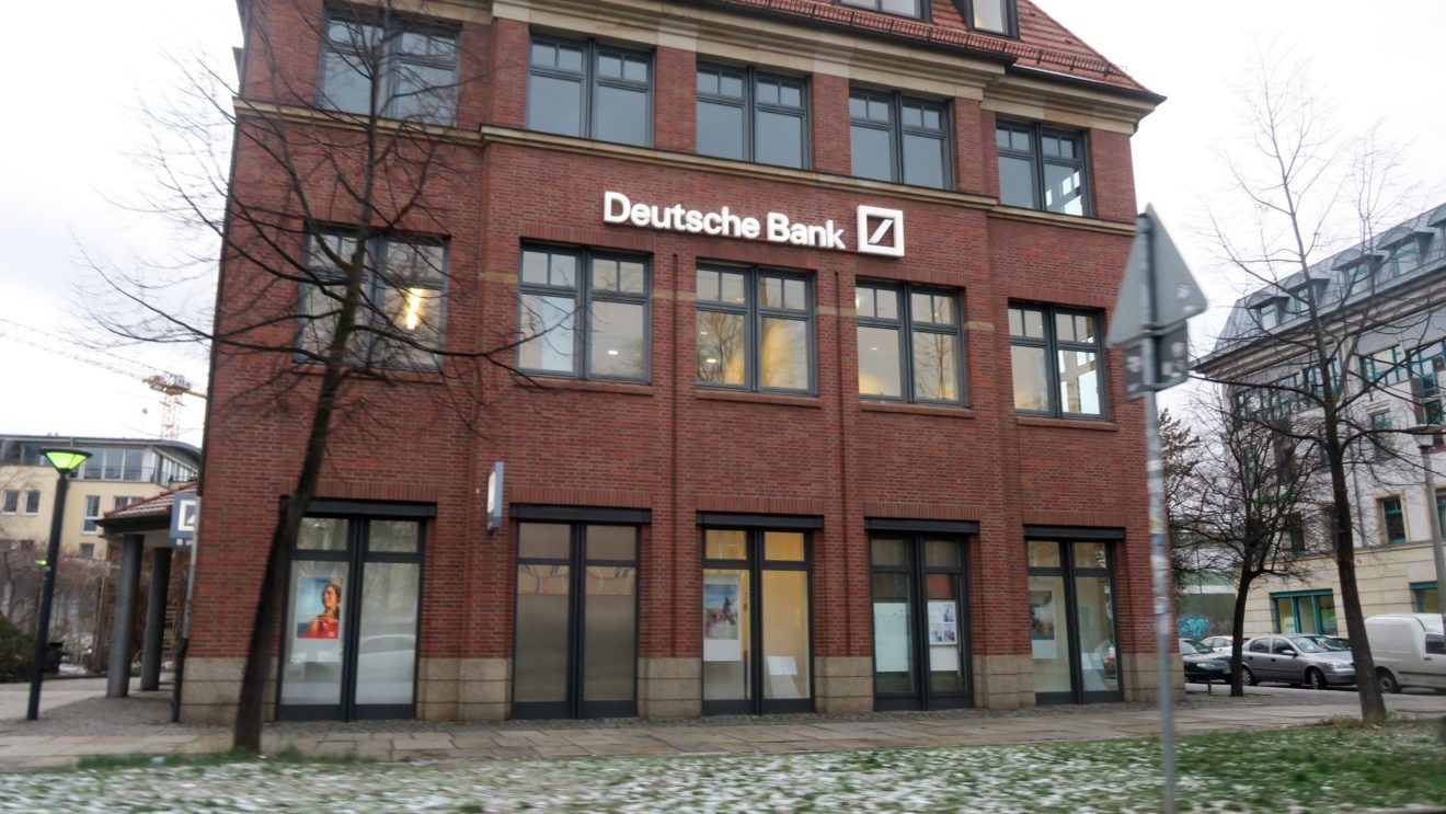 Deutsche-Bank-Filiale auf der Königsbrücker Straße