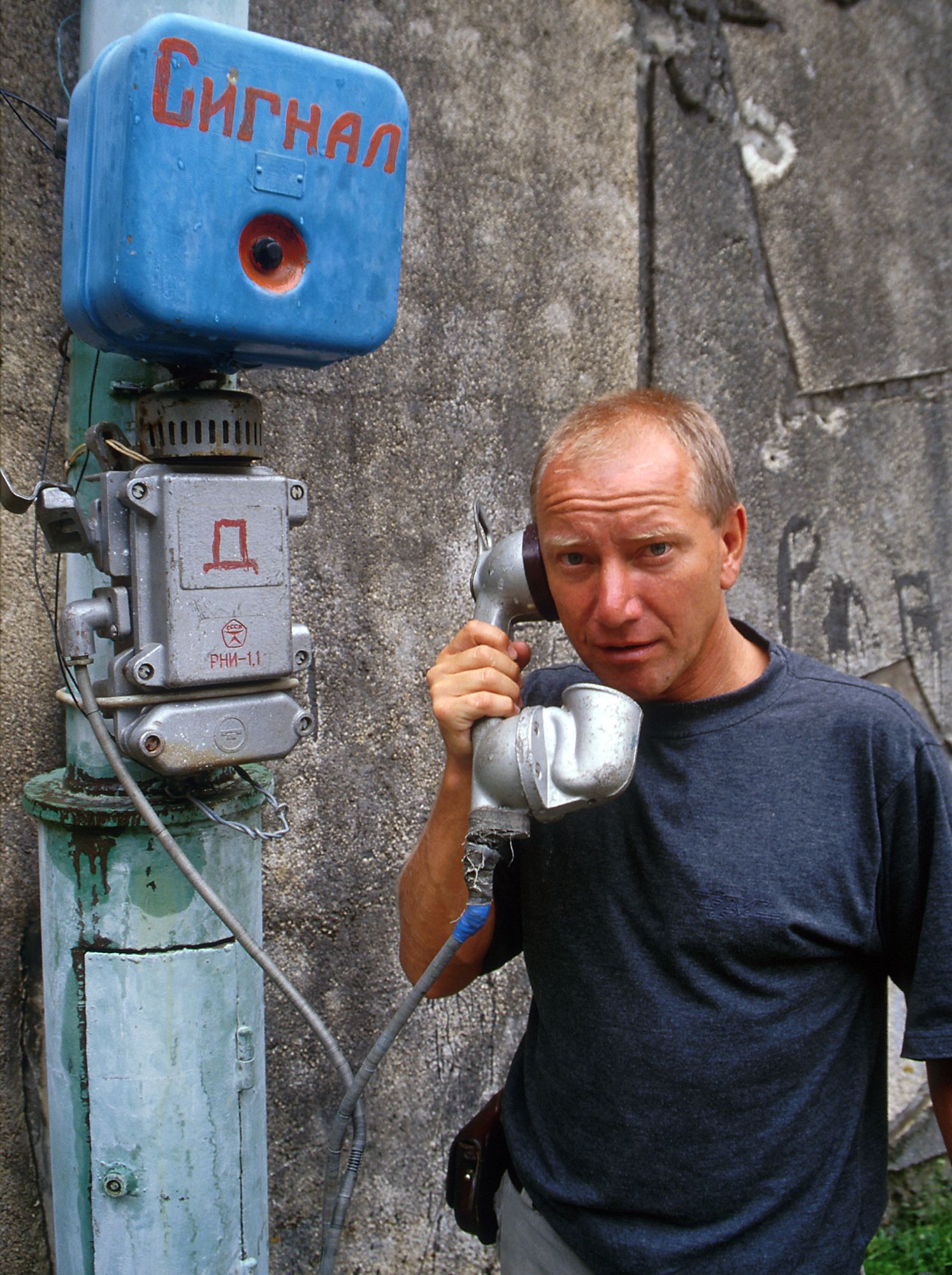 Frank Schulz im Kaukasus - bei einer seiner ersten Reisen Ende der 1990er Jahre. Foto: schulz aktiv reisen