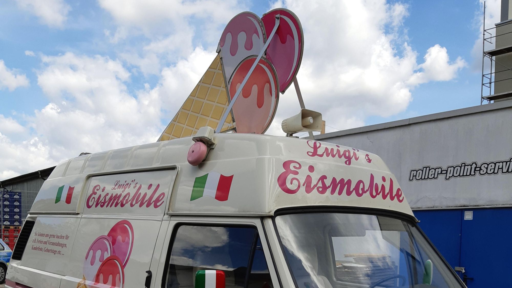 Gestohlen: Luigi's Eismobil