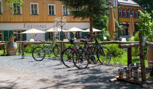 Radfahrer willkommen