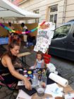 Kein Stadtteilfest ohne Kinder-Schminken.