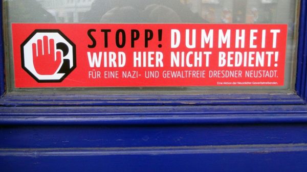 Dummheit wird hier nicht bedient. Foto: Archiv 2010