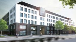 So soll der Neubau an der Großenhainer Straße nahe dem Bahnhof Neustadt aussehen. © KPE Projektentwicklung GmbH & Co. KG