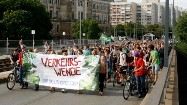 Im Sommer hatte das Bündnis Verkehrswende eine große Demo organisiert. Foto: Archiv