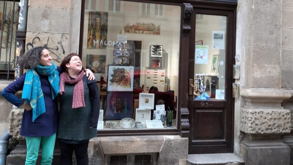 Neue Ateliergemeinschaft auf der Görlitzer Straße: Nazanin Zandi und Anne Ibelings