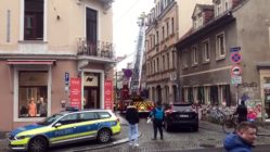 Einsatz auf der Böhmischen Straße