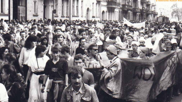 Die Revolution der Zwerge am 1. Juni 1988 Foto: Museum