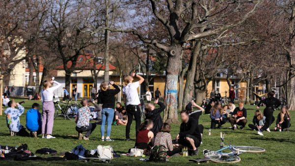 Frühlingserwachen auf dem Alaunplatz - trotz Corona - Foto: Kevin Müller