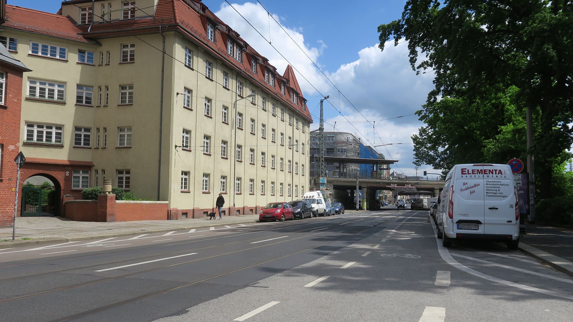 Arbeiten an der Fernwärmeleitung an Fritz-Reuter- und Johann-Meyer-Straße