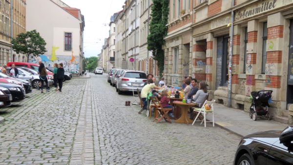 Frühstücken auf der Sebnitzer