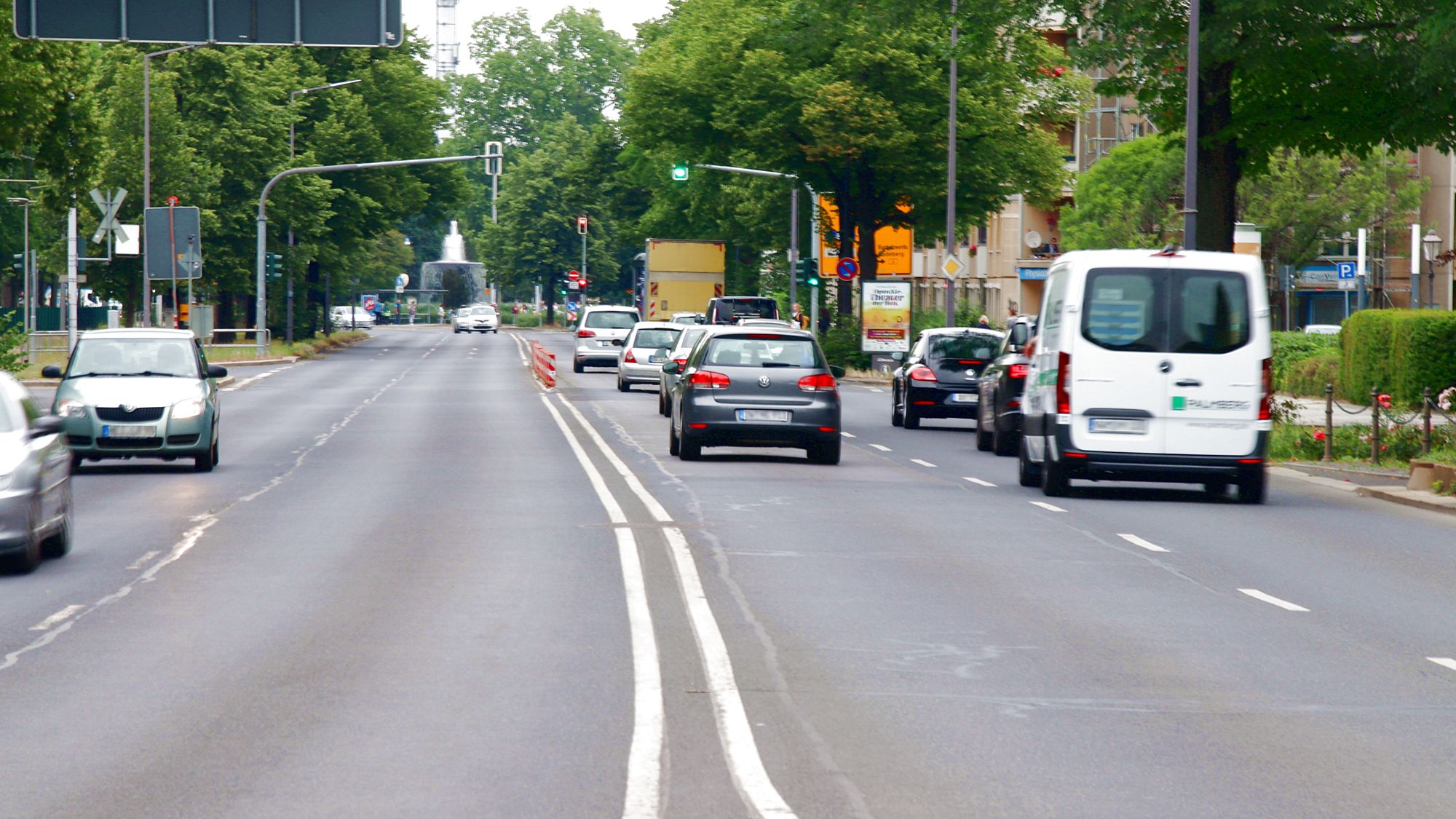 Albertstraße bekommt Radspuren