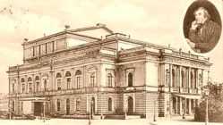 Alberttheater - Postkarte um die Jahrhundertwende