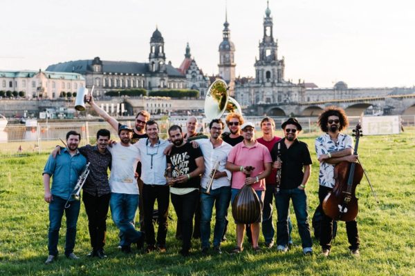 Auch die Banda Comunale ist beim Ball dabei. Foto: Robert Rieger