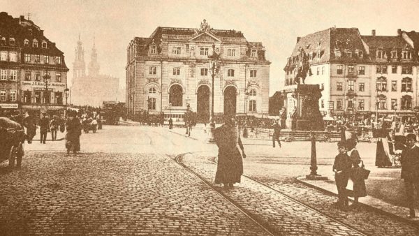 Neustädter Markt um 1900