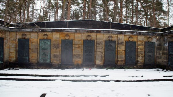 Ehrenhain der im Ersten Weltkrieg Gefallenen der Dresdner Garnison. Foto: Philine